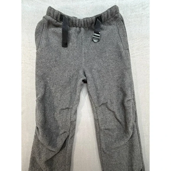 Vintage J.Crew Women Sweatpants Black Polyester Rayon Built in Belt Pockets XS - Picture 3 of 11